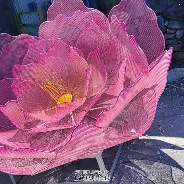 戶(hù)外玫瑰花雕塑精選，美陳雕塑，仿真鏤空玫瑰花雕塑供給