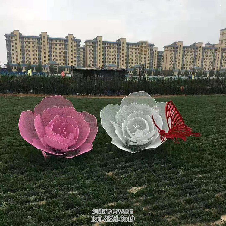 鏤空玫瑰花雕塑精選，廣場(chǎng)系列，鏤空玫瑰花雕塑承接
