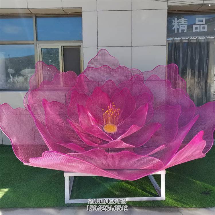 玫瑰花雕塑選定，美陳雕塑，鏤空玫瑰花雕塑造型供求