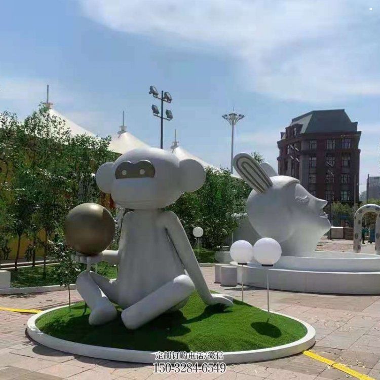 白鋼人頭像雕塑提供，露天雕塑，鏡面人頭像雕塑承接